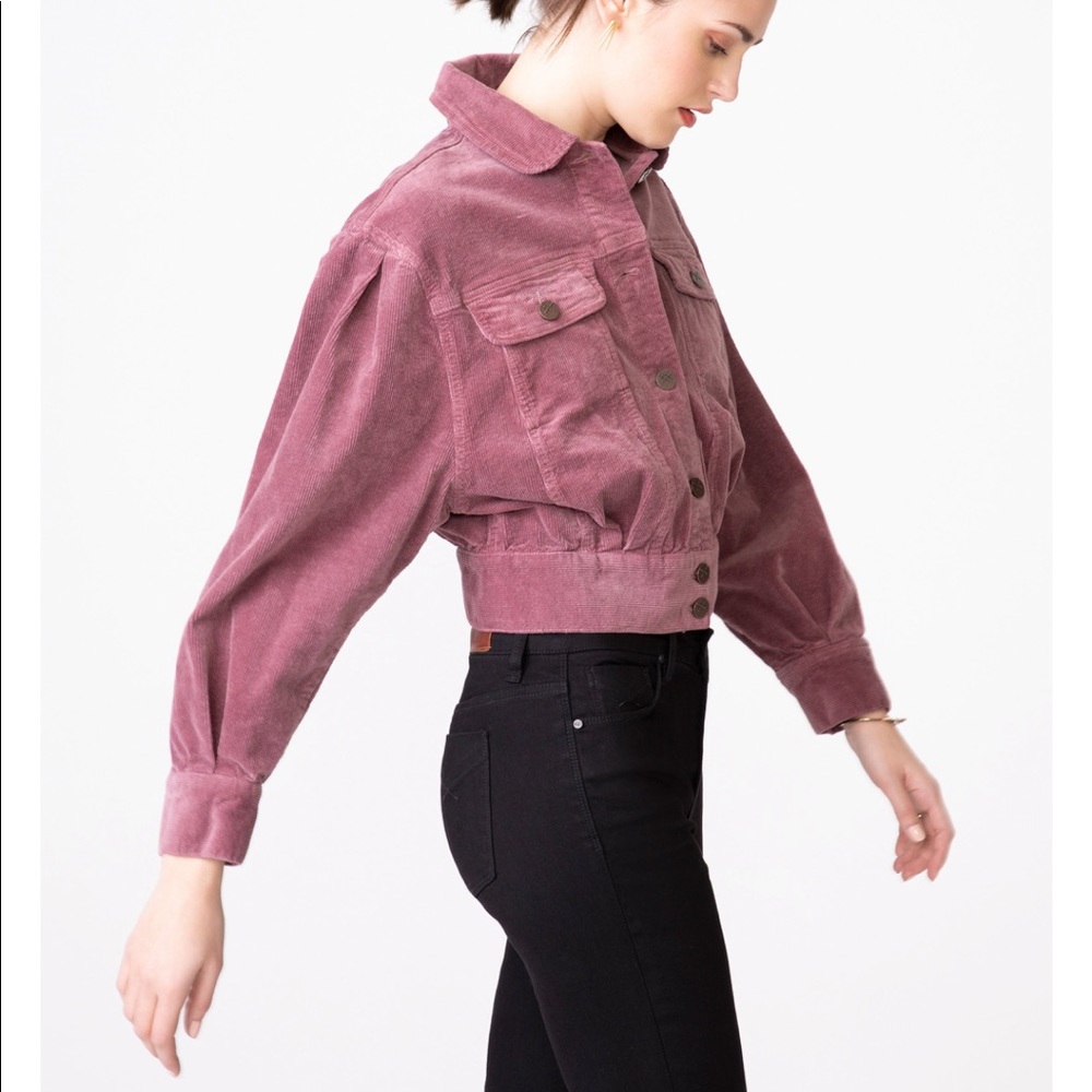 Purple Cord Jacket - Picture 3 of 6